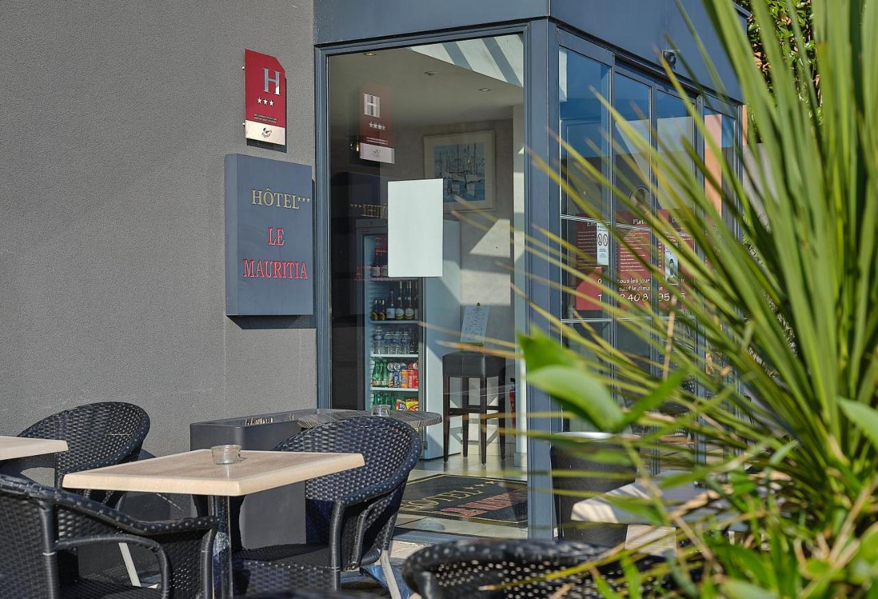 Le Mauritia Hotel Et Spa Pornic Eksteriør billede